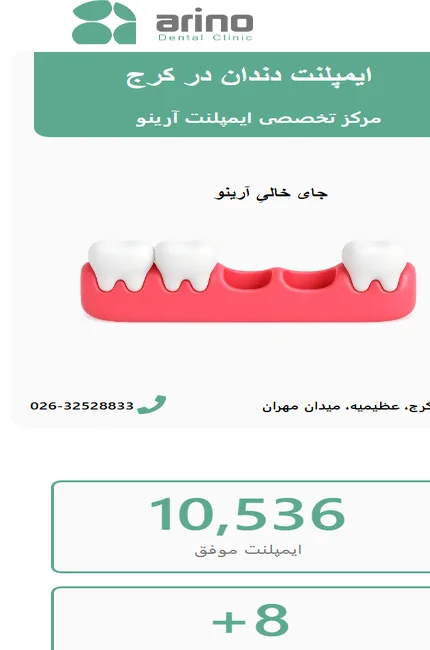 کلینیک دندانپزشکی آرینو